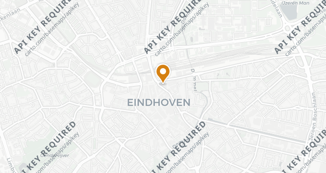 Map showing Vane