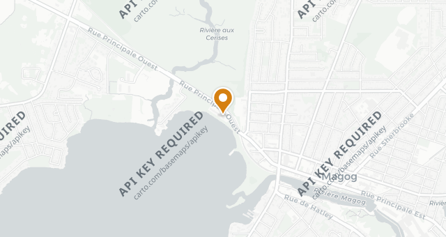 Map showing Bistro Koz