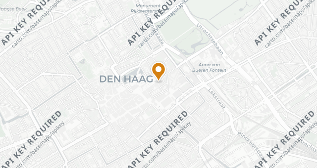 Map showing De Basiliek