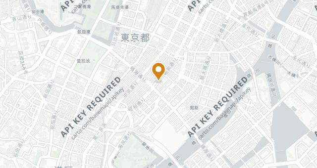 Map showing Ginza Yondaime TAKAHASHIYA