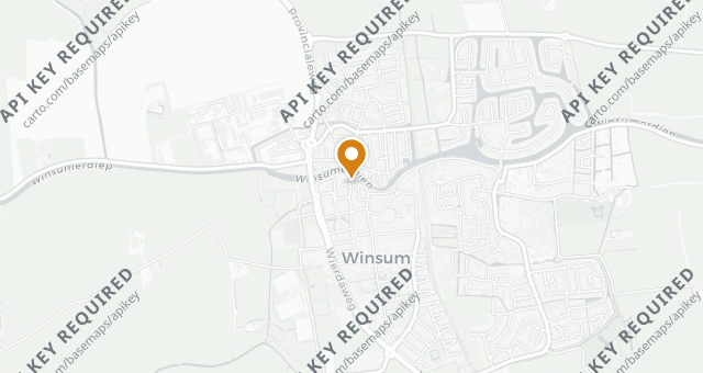 Map showing Bistro Refter