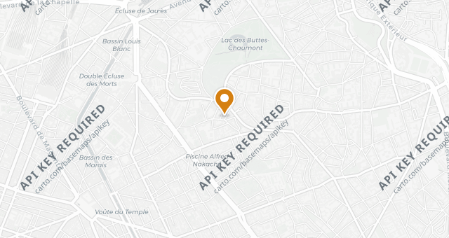 Map showing Cadoret