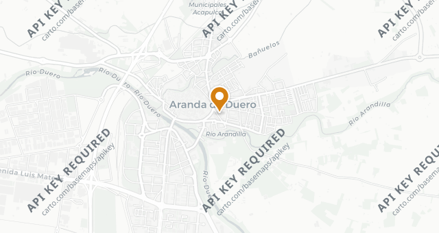 Map showing Aitana