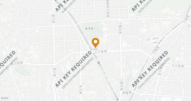 Map showing middle