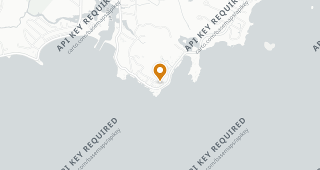 Map showing Ocean Restaurant
