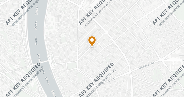 Map showing Le Petit Beefbar Budapest