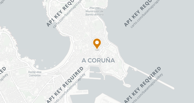 Map showing Miga