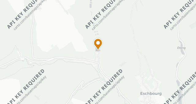 Map showing Au Vieux Moulin