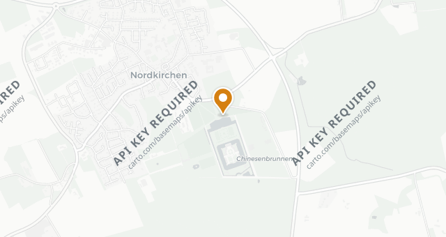 Map showing Schloss Restaurant Venus