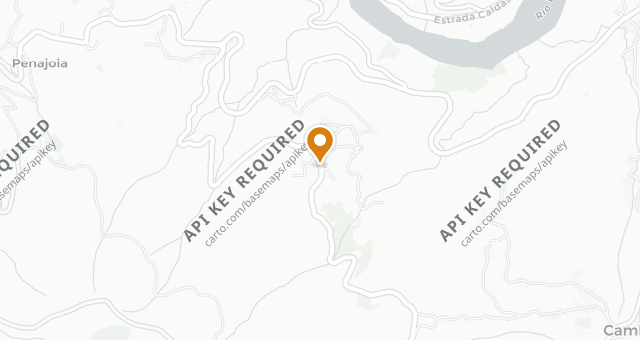 Map showing Restaurant The Vale de Abraao
