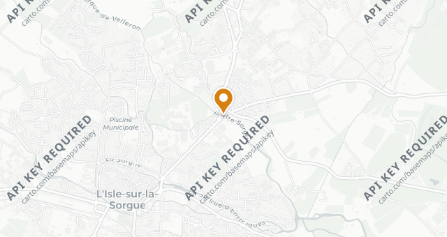 Map showing Le Vivier