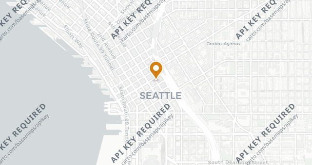 Map showing Charlotte Restaurant & Lounge