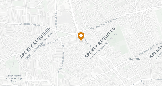 Map showing Aïda Hôtel & Spa
