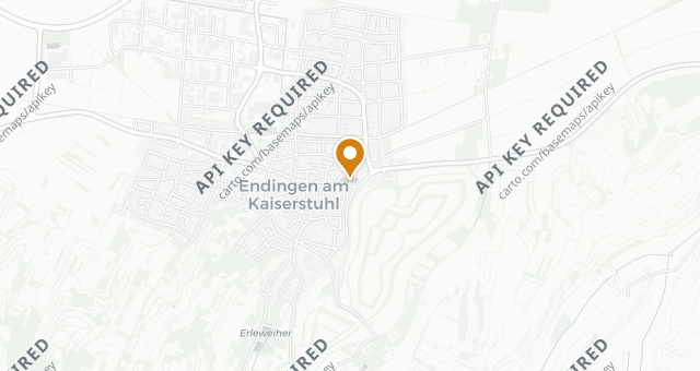Map showing Merkles Restaurant
