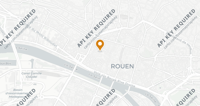 Map showing La Couronne