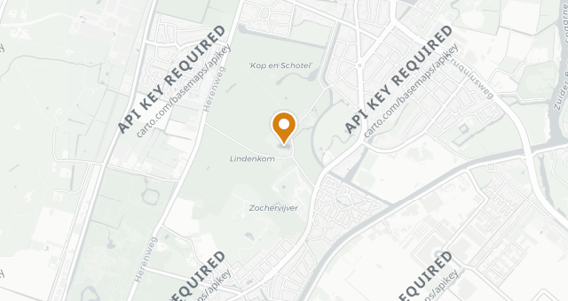 Map showing Landgoed Groenendaal