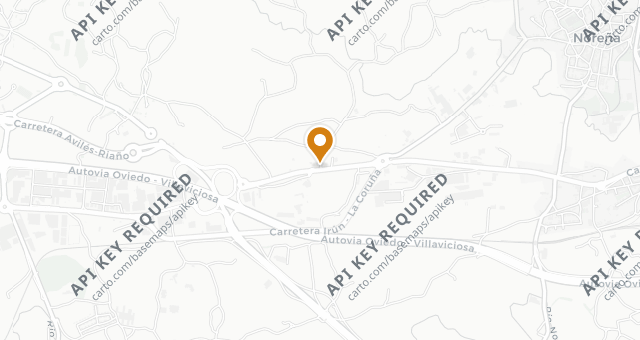 Map showing Casa Farpón Asador