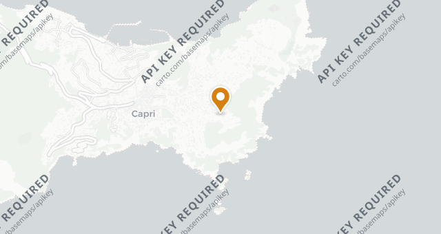 Map showing Da Tonino