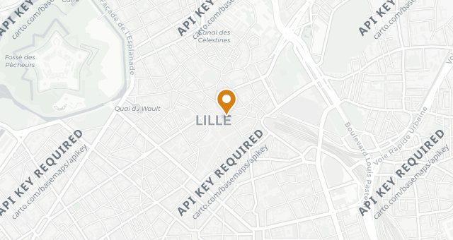 Map showing Le Présentoir