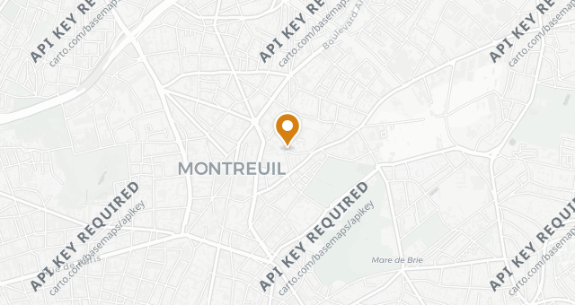 Map showing Bar Pêche