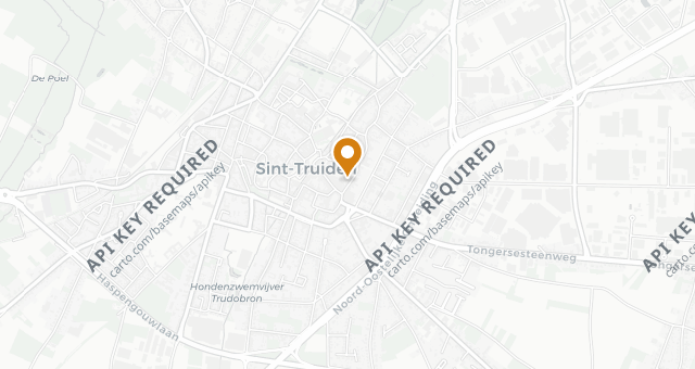 Map showing De Stadt van Luijck