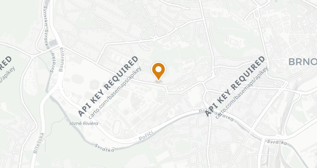 Map showing KAVÁRNA & BISTRO BRONZO