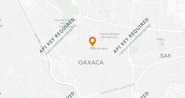 Map showing Levadura de Olla Restaurante