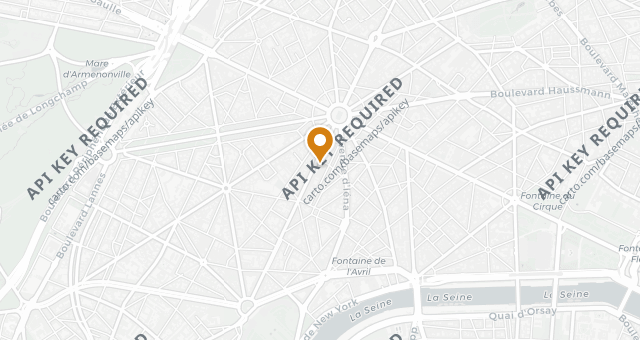 Map showing L’ Oiseau Blanc @ Peninsula Hotel