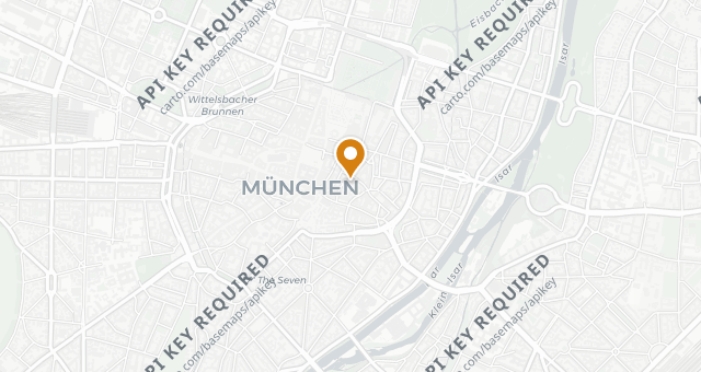 Map showing La Pizza