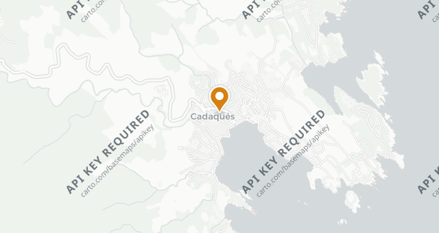 Map showing Compartir Cadaqués