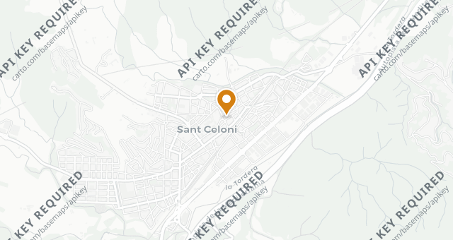 Map showing Can Fabes