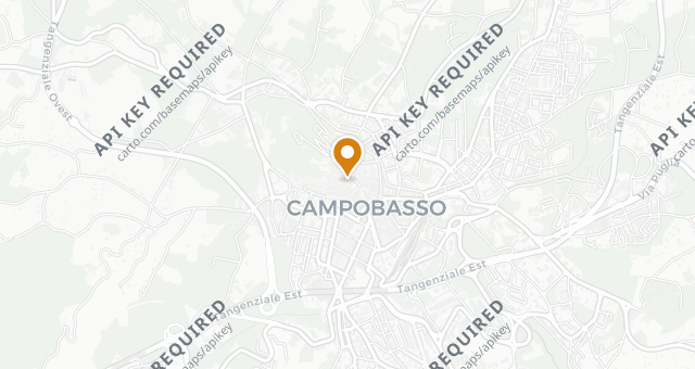 Map showing Miseria e Nobiltà