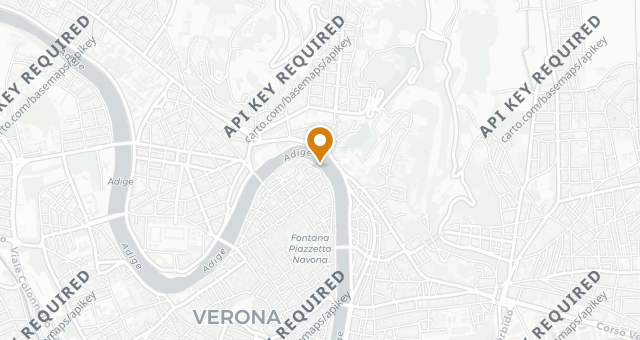 Map showing Ponte Pietra