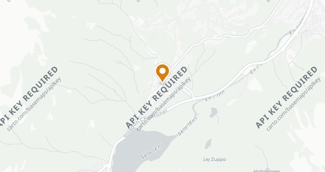 Map showing Ecco St. Moritz