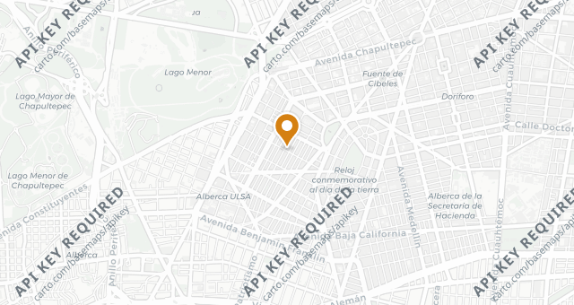 Map showing L’Appart