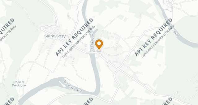Map showing La Terrasse
