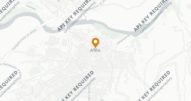 Map showing Piazza Duomo