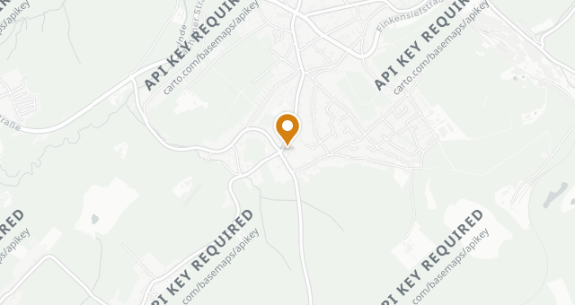 Map showing St. Hubertus