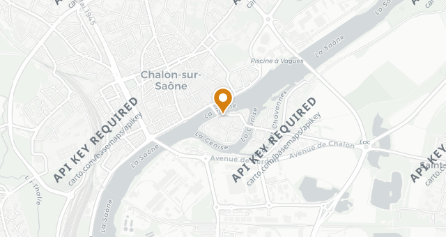 Map showing Aromatique