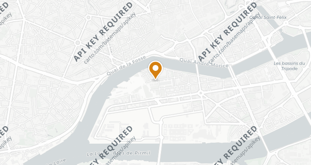 Map showing Lulu le Bistrot