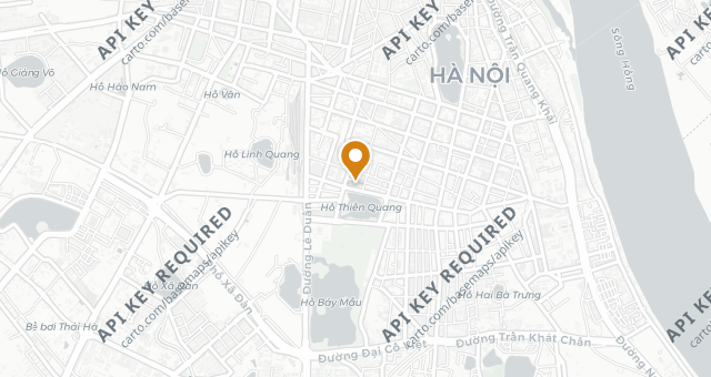 Map showing Ngon Garden