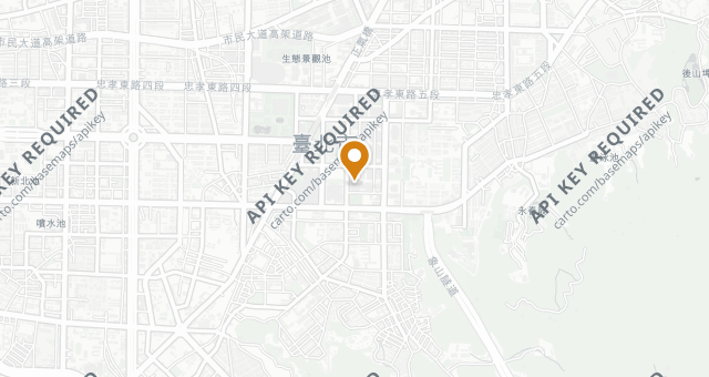 Map showing The Ukai Taipei