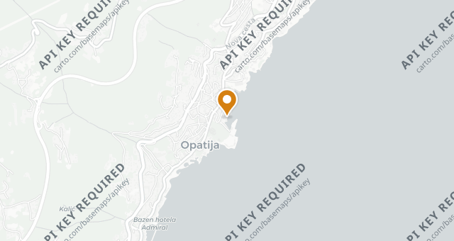 Map showing Yacht Club