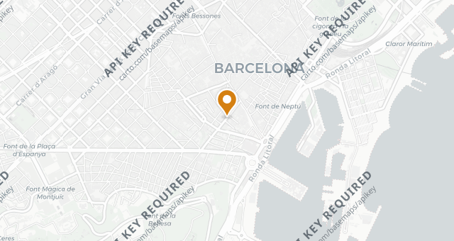 Map showing My Fucking Restaurant