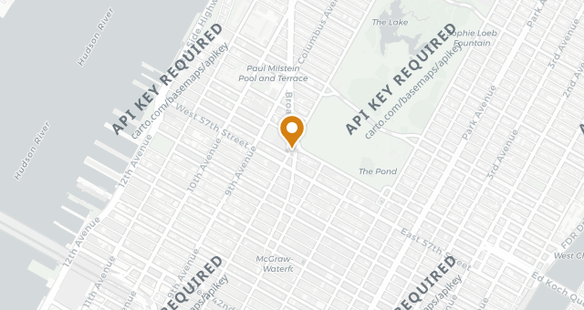 Map showing Robert Restaurant