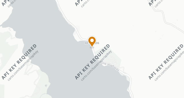 Map showing Tony's Seafood