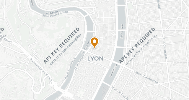 Map showing Monsieur P