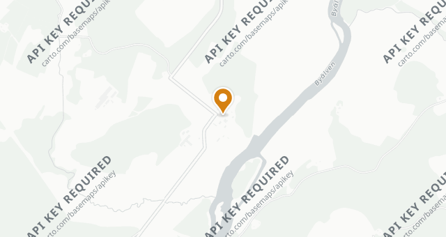 Map showing Krokstad Herrgård