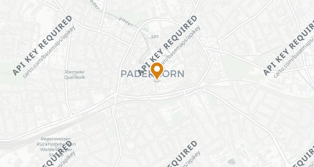 Map showing Trattoria Il Postino