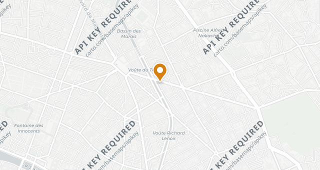 Map showing Géosmine